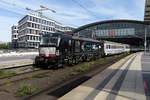 X4E-626 steht als MRCE Söldner in Dienst von PKPIC am 19 September mit der 20 Minuten verspätater BWE in Berlin Hbf.