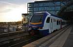 1429 522-4 fährt am 18.12.2020 als RE2 (RE63952) von Berlin Zoologischer Garten nach Cottbus Hauptbahnhof aus dem Berliner Hauptbahnhof aus.