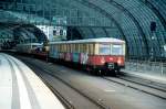 Materialzug der Berliner S-Bahn am 25.97.2007 im Berliner Hauptbahnhof.