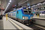 193 688-9  RunCzech  (Siemens Vectron) wartet im Startbahnhof Berlin Hbf (tief) auf Gleis 2.