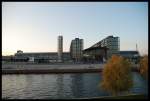 Abendlichestimmung Vom Bahnhof Berlin-Hbf 22.09.07