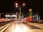 Nachtaufnahme des Berliner Hbf´s.