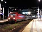 101 006 mit dem Talgo in Berlin HBF