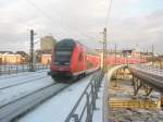 Hier ein RE1 von Magdeburg Hbf.