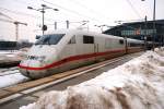 BERLIN, 06.02.2010, ICE-Triebzug 402 023-6 Berlin Hauptbahnhof