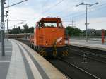 352 105,am 12.Juni 2011,Lz von Berlin Grunewald nach Rummelsburg im Berliner Hbf.