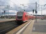 Hier ein RE1 von Magdeburg Hbf.