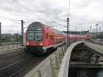 Hier eine RB14 von Nauen nach Berlin Ostbahnhof, bei der Ausfahrt am 18.6.2011 aus Berlin Hbf.