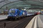 5 370 010  Poznan  hat mit ihren EC 44 von Warszawa Wschodnia den Endbahnhof Berlin Hbf erreicht und fuhr dann wenige Minuten spter als Leerzug nach Berlin Grunewald. 26.04.2012