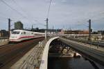 Hier 402 043-4  Bautzen/Budyin  als ICE846 von Berlin Ostbahnhof nach Kln Hbf.