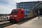 Hier 101 001-6 mit IC143 von Schiphol Airport nach Berlin Ostbahnhof, dieser Zug stand am 26.5.2012 in Berlin Hbf.