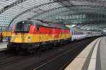 Hier 5 370 005 mit EC46 von Warszawa Wschodnia nach Berlin Hbf., dieser Zug stand am 16.6.2012 in Berlin Hbf.