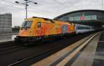 Hier 5 370 009 mit EC44 von Warszawa Wschodnia nach Berlin Hbf., bei der Ausfahrt am 16.6.2012 aus Berlin Hbf.