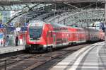 Dosto nach Magdeburg Hbf.am 22.06.12 im Berliner Hauptbahnhof.