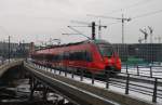 Hier 442 829-8 als RE7 (RE18722) von Dessau Hbf.