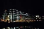 Der Berliner Hauptbahnhof bei Nacht am 13.08.06