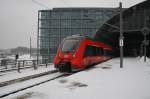 Hier 442 327-3 als RE7 (RE18714) von Dessau Hbf.