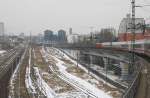 18.3.2013 Bahnhofsvorfeld Berlin Hbf aus IC 2355