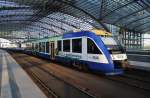 Hier VT805 als HEX81002 von Berlin Ostbahnhof nach Vienenburg mit VT806 als 	HEX81002 von Berlin Ostbahnhof nach Thale Hbf., dieser Triebzugverband stand am 1.5.2013 in Berlin Hbf.