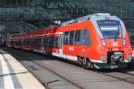 Hier 442 833-0 als RE7 (RE18711) von Wünsdorf-Waldstadt nach Bad Belzig, bei der Einfahrt am 1.5.2013 in Berlin Hbf.