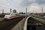 Hier 808 009-5  Riesa  als ICE844 von Berlin Ostbahnhof nach Kln Hbf.