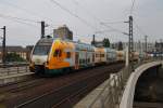 Hier 445 101-9 als RE2 (RE37377) von Cottbus nach Wittenberge, bei der Einfahrt am 26.7.2013 in Berlin Hbf.