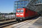 Hier 112 110 mit einem RE1 (RE18109) von Magdeburg Hbf.