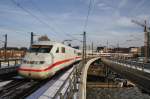 Hier 402 012-9  Potsdam  als ICE847 von Köln Hbf.