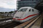 Hier 401 013-8  Frankenthal/Pfalz  als ICE690 von München Hbf. nach Berlin Ostbahnhof, dieser Triebzug stand am 14.6.2014 in Berlin Hbf.