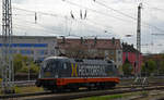 Nachdem 242 517 einen Wagen des Locomore in Lichtenberg abgestellt hat rollt sie am 08.04.17 wieder zurück an ihren Zug. Fotografiert vom Bahnsteig aus.