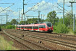 442 831 (Bombardier Talent 2) von DB Regio Nordost als RE 93715 (RE7) von Wünsdorf-Waldstadt nach Berlin-Lichtenberg erreicht den Bahnhof Berlin-Schönefeld Flughafen auf dem Berliner Außenring (BAR | 6126).
Aufgenommen am Ende des Bahnsteigs 3/5.
[18.7.2019 | 11:39 Uhr]