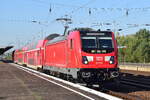 147 003 fährt in Schönefeld Flughafen aus in Richtung Grünauer Kreuz.

Berlin 22.09.2024