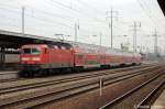 143 210-3 mit der RB14 (RB 18922) nach Nauen in Berlin Schnefeld Flughafen.