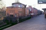 346 393 rangiert in Berlin Schneweide, 31.10.1992.