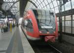Hier 646 008-3 und 646 026-5 als RE6 von Neuruppin West nach Berlin Spandau, dieser Zug stand am 20.3.2010 in Berlin Spandau.