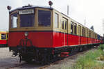 Der Museums-Tw. der S-Bahn Berlin GmbH  2303  alias 275 659 am 05.08.1994 in Bernau bei Berlin.