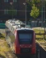 In der Abstellung in Bingen steht am Donnerstag 5.Mai 2016 der 622 524 und wartet auf seinen kommenden Dienst.