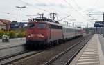 115 346 zog am 10.04.12 den PbZ 2466 Leipzig - Berlin durch Bitterfeld Richtung Dessau.