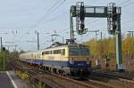 Lok 1042 520 am 30.10.2014 in Bochum-Ehrenfeld.