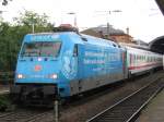 101 016  Unicef  steht am 20.05.07 mit IC 119 von Innsbruck nach Dortmund in Bonn Hbf auf Gleis 1.