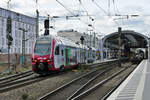 BR 2300 CFL-Z Nr. 2305, (RE 5107 Deutschland - Luxemburg) bei der Ausfahrt vom Hbf Bonn - 15.03.2020