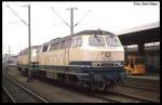 216160 und 216070 am 5.4.1989 im HBF Braunschweig.