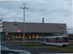 Hauptbahnhof Braunschweig mit Straßenbahn, hier die M1 nach Wenden.