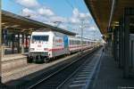 101 071-9  25 Jahre Märklin-Händler-Initiative  mit dem IC 2048 von Dresden Hbf nach Köln Hbf in Braunschweig.