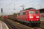 RP 151 062-7 zieht ein Guterzug durch Bremen Hbf. 17.10.2018