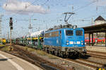 140 008-6 Press mit Autotransportzug in Bremen Hbf, am 29.09.2018.