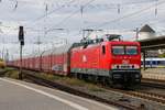 143 344-0 MEG in Bremen Hbf, am 29.09.2018.