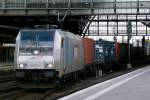 185 673-1 bei der Durchfahrt in Bremen 11.3.2011