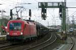 1116 168-4 bei der Durchfahrt in Bremen 11.3.2011