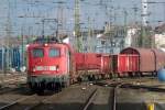 140 677-6 bei der Durchfahrt in Bremen 11.3.2011